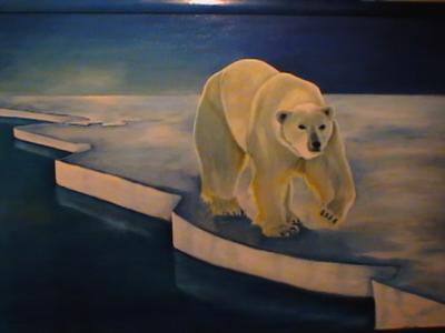 ijsberende ijsbeer