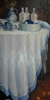 Tafel-stilleven Tafel-stilleven