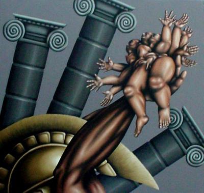 uranus werpt de hecatoncheiren in de hades uranus werpt de hecatoncheiren in de hades