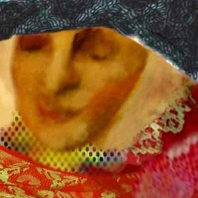 Vrouw met sluier Vrouw met sluier