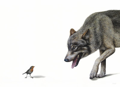 ROODBORSTJE EN DE BOZE WOLF ROODBORSTJE EN DE BOZE WOLF